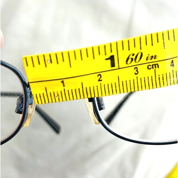 Brooks Brothers Frames Eyeglasses Oval Metal Black 3003 Hippie Y2K 43-18-130 - Picture 15 of 15